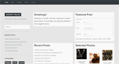 Desktop Screenshot of grantpalin.com